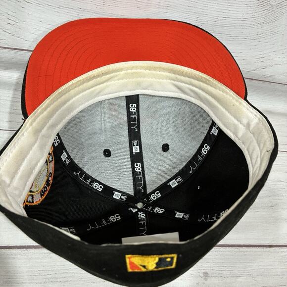 Chicago CUBS Mlb New Era 59fifty Hat SZ 7 1/8 Lids Halloween Trick Or Treat - Picture 6 of 7